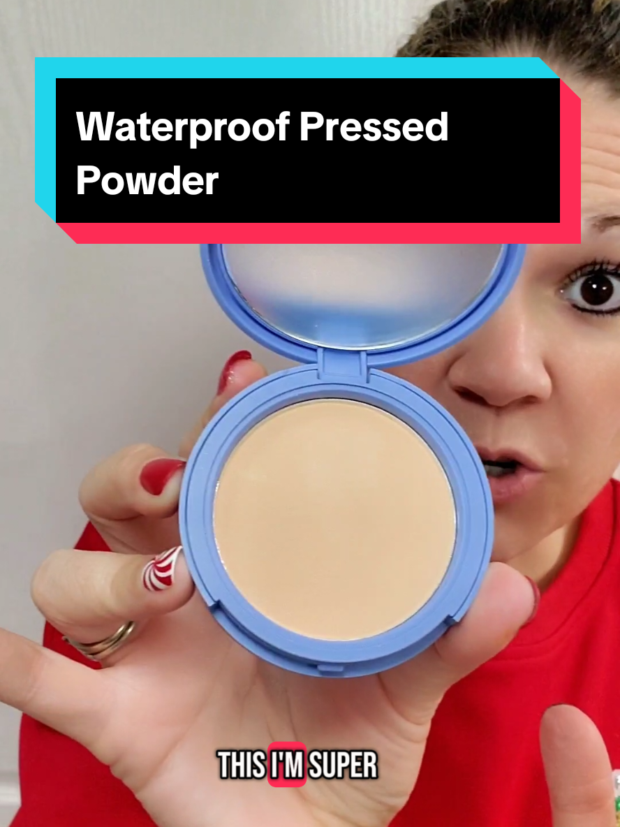 Waterproof pressed powder 60% off! Hurry and get it while it's on sale! #holidaydeals #winterfinds #tiktokshopholidaydeals #tiktokshopsale #pressedpowder 