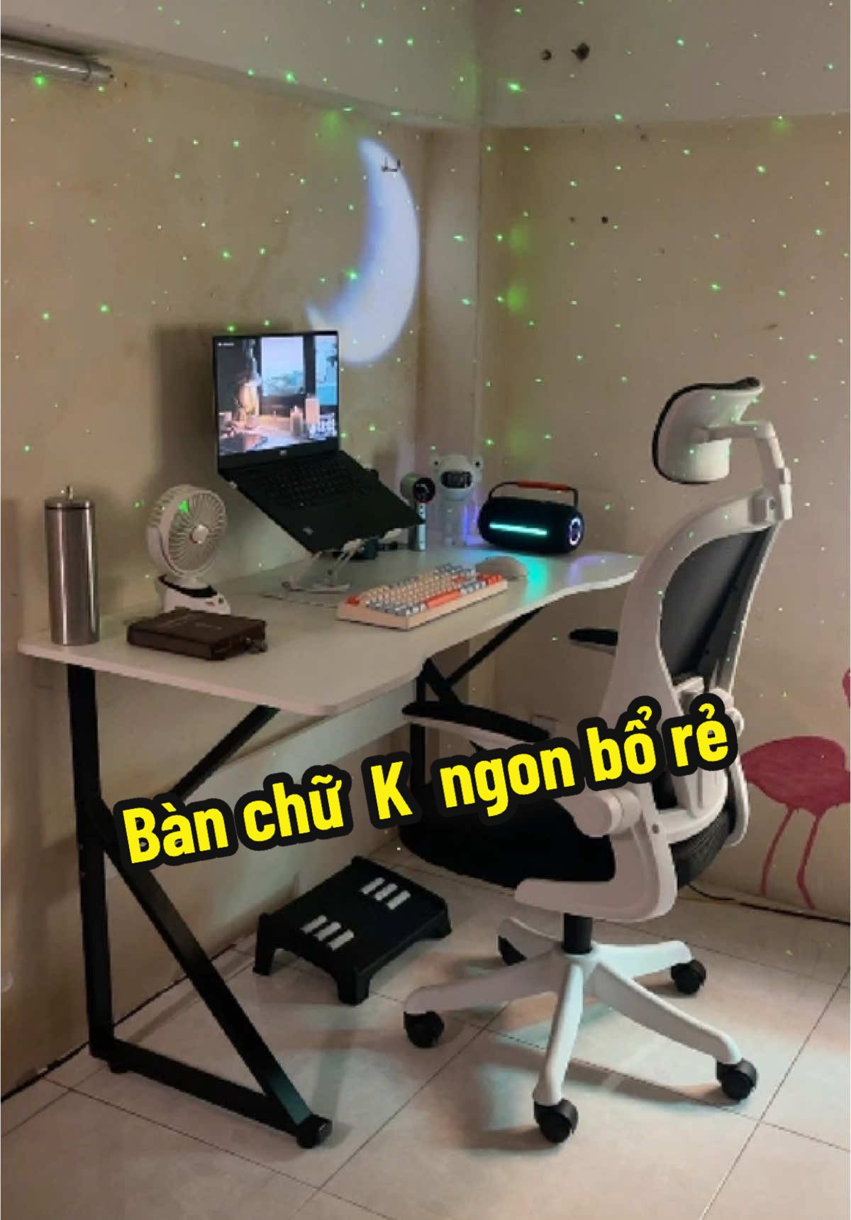 Bàn chữ K #review #xuhuong #banlamviec #bangaming #banchuk 