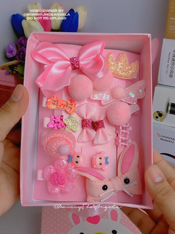 Hair clip for kids W/ gift box!🌸🌷 #hairclips #hairclipsset #hairclipforkids #giftforkids #giftideas #fyp #foryou #tiktok #TikTokShop #tiktokfinds #sulitfinds #mommyfinds #mommyjhoandangela #jolinalaurentecollado08 