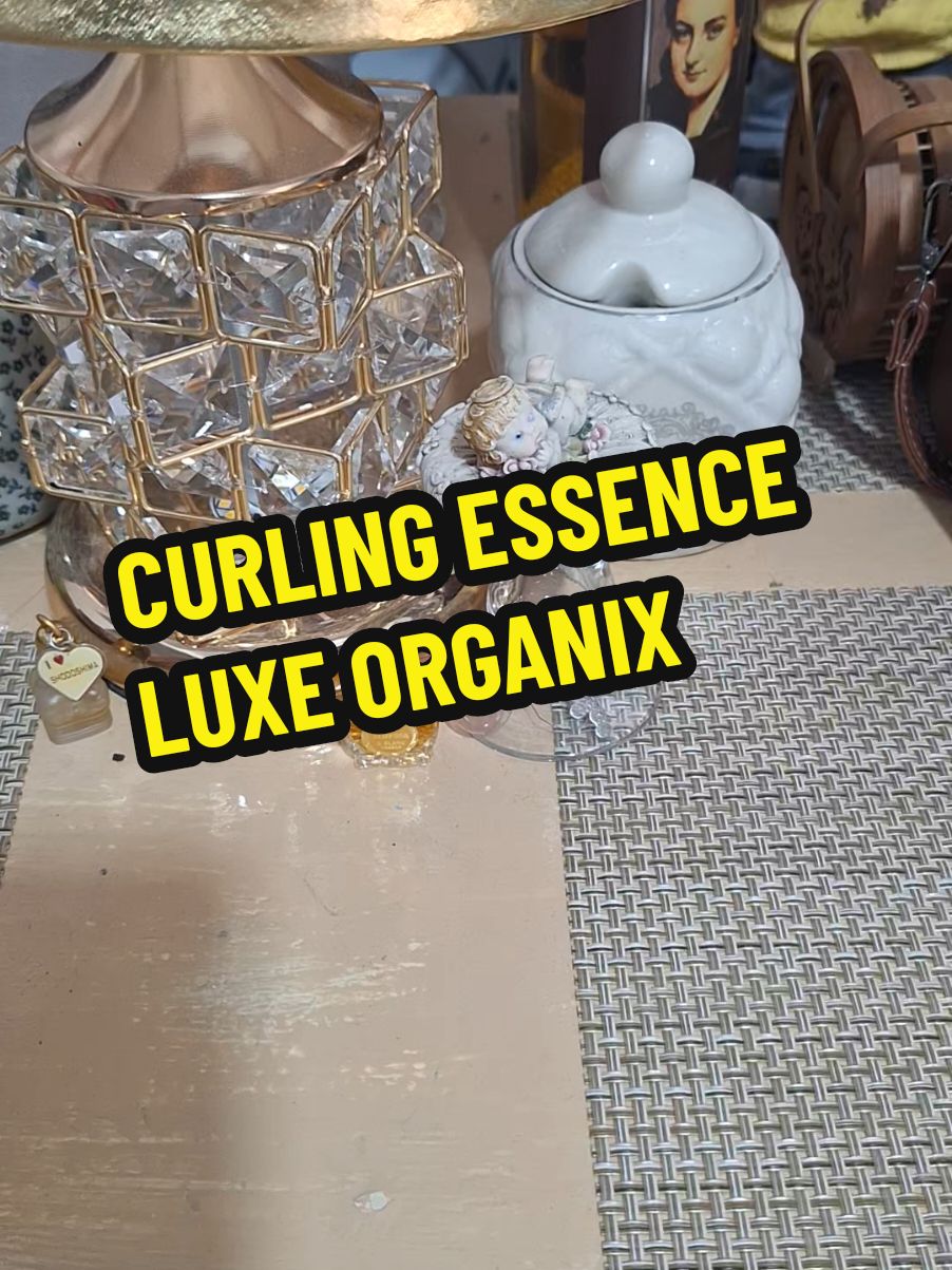 Luxe Organix Premium Keratin Curling Essence #curlinghair #hair #hairtreatment 