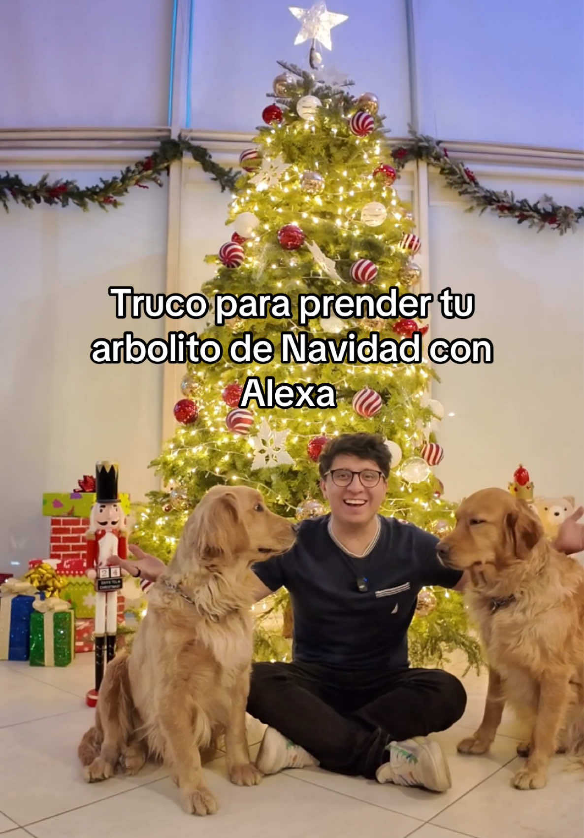 Cómo encender tu arbolito de Navidad con Alexa. Este truco evita que te tengas que estar agachando todos los días a conectar y desconectar las cosas. #tecnologia #alexa #casainteligente 