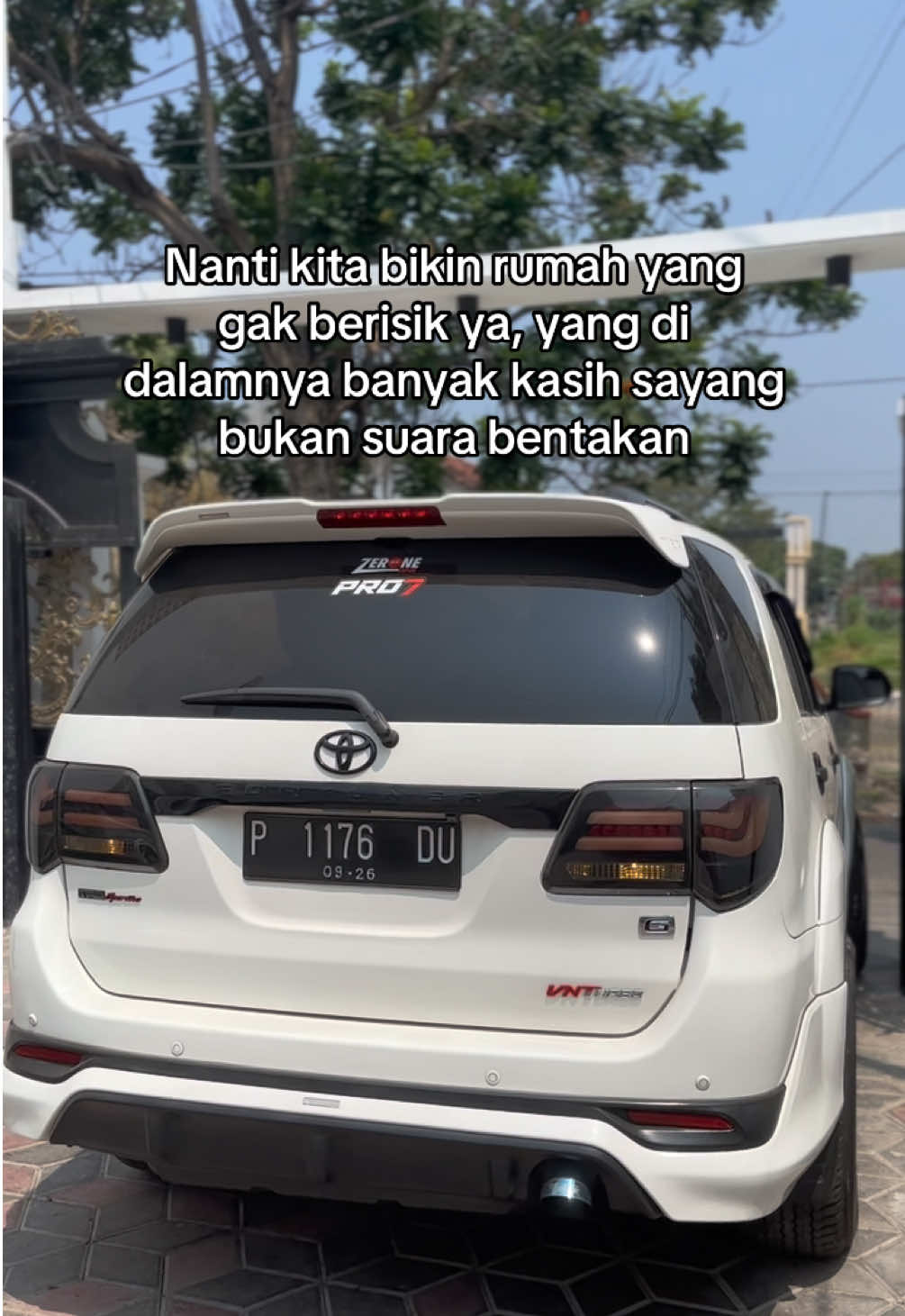 Bismillah ya🥰 #razka2kd #fypシ゚viral #foryou #vnt #fortunermodifikasi #toyotafortuner 