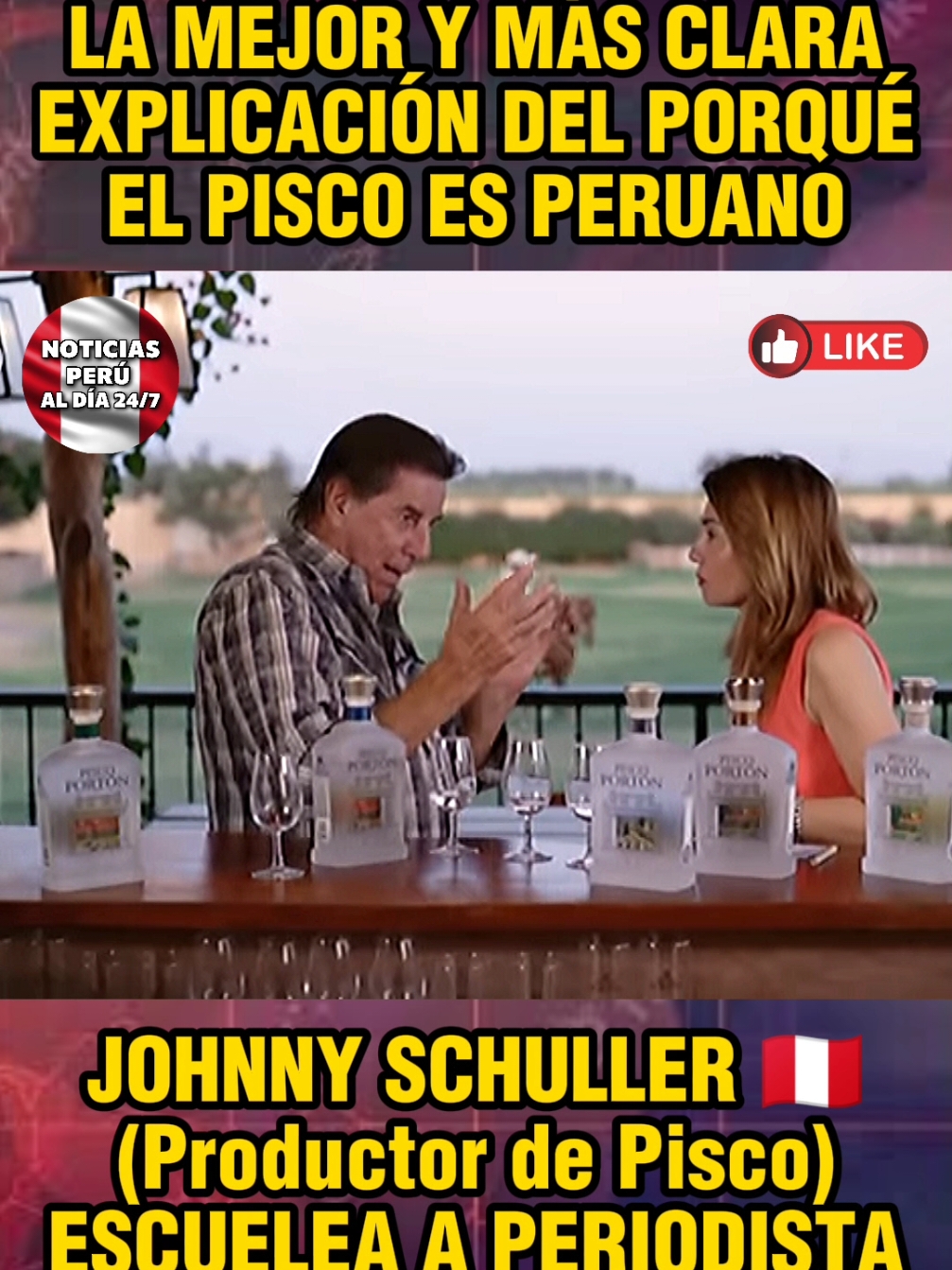 EL PISCO ES PERUANO LE DUELA A QUIEN LE DUELA #parati #viralvideos #noticiasperu #pisco #elpiscoesperuano #orgullo #peru🇵🇪 #chile #aguardiente #licor #vino #historia #entrevista #polemica 