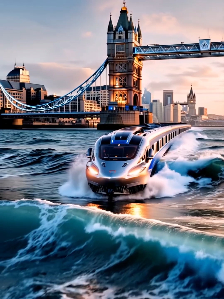 Towards Dream Destination by Luxury BulletTrain Across Europe 🚆#BulletTrain #snowpiecer #OceanTrain #London #UK #BulletTraininUK  #LondonBridge #Paris #EffilTower #Venice #Italy #Italia #viralvideos #Antarctica  #Mountainsbetweenus #HighspeedTrain #FastTrain #Traininwater #Bulletship #Travel #Europe #Eurotrip #FYP #Foryoupage #Foryou 