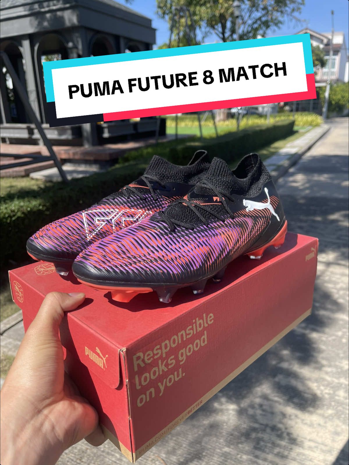 Puma Future 8 Match FG/AG  สีใหม่ ลื่นป่าวไม่รู้ต้องถาม แบ๊คซ้ายเชลซี 