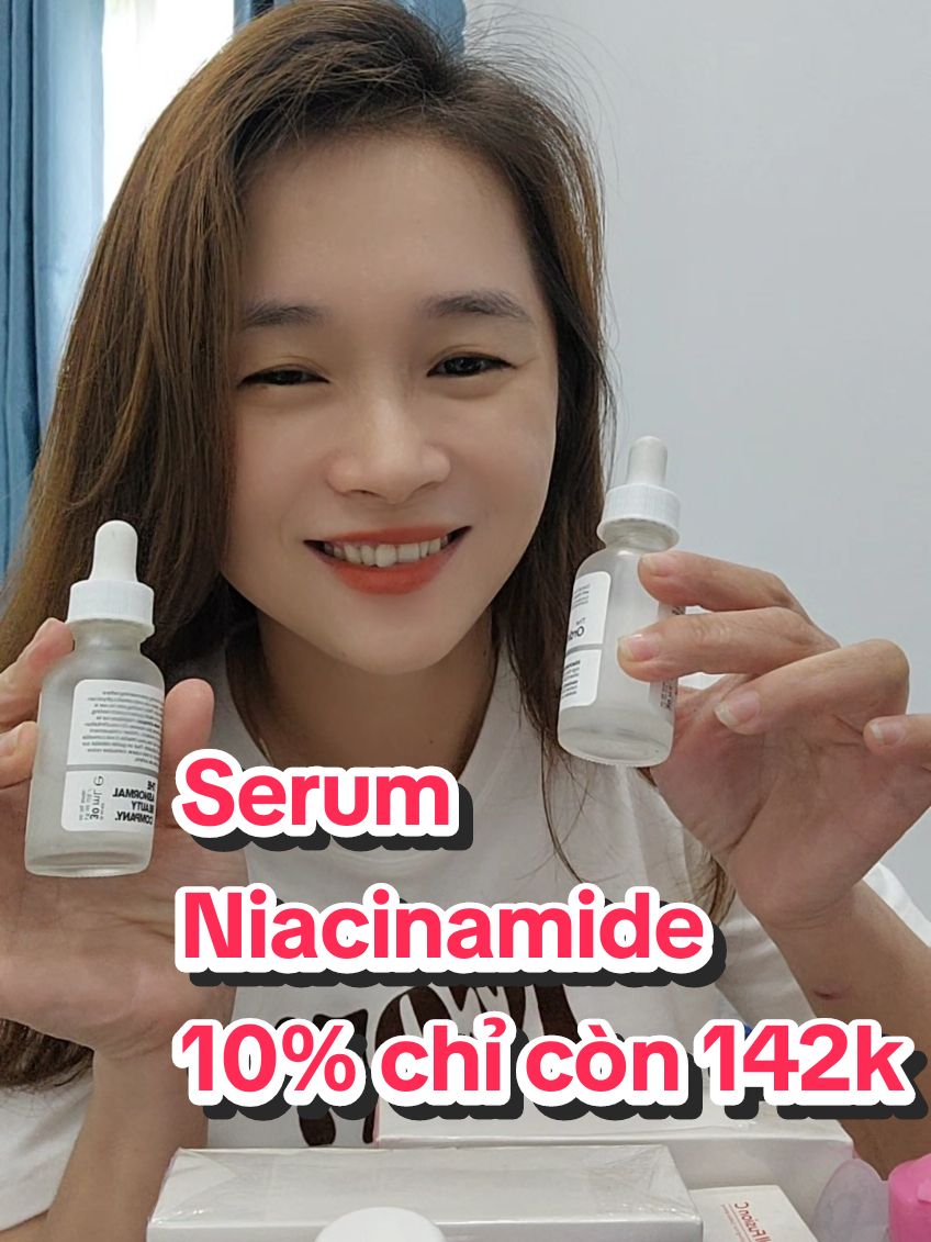 The Ordinary Serum Niacinamide 10% + Zin 1% hỗ trợ thu hẹp lcl kiểm soát dầu nhờn trên da, sáng da #serumviral #serumniacinamide #serumtheordinary #skincare 