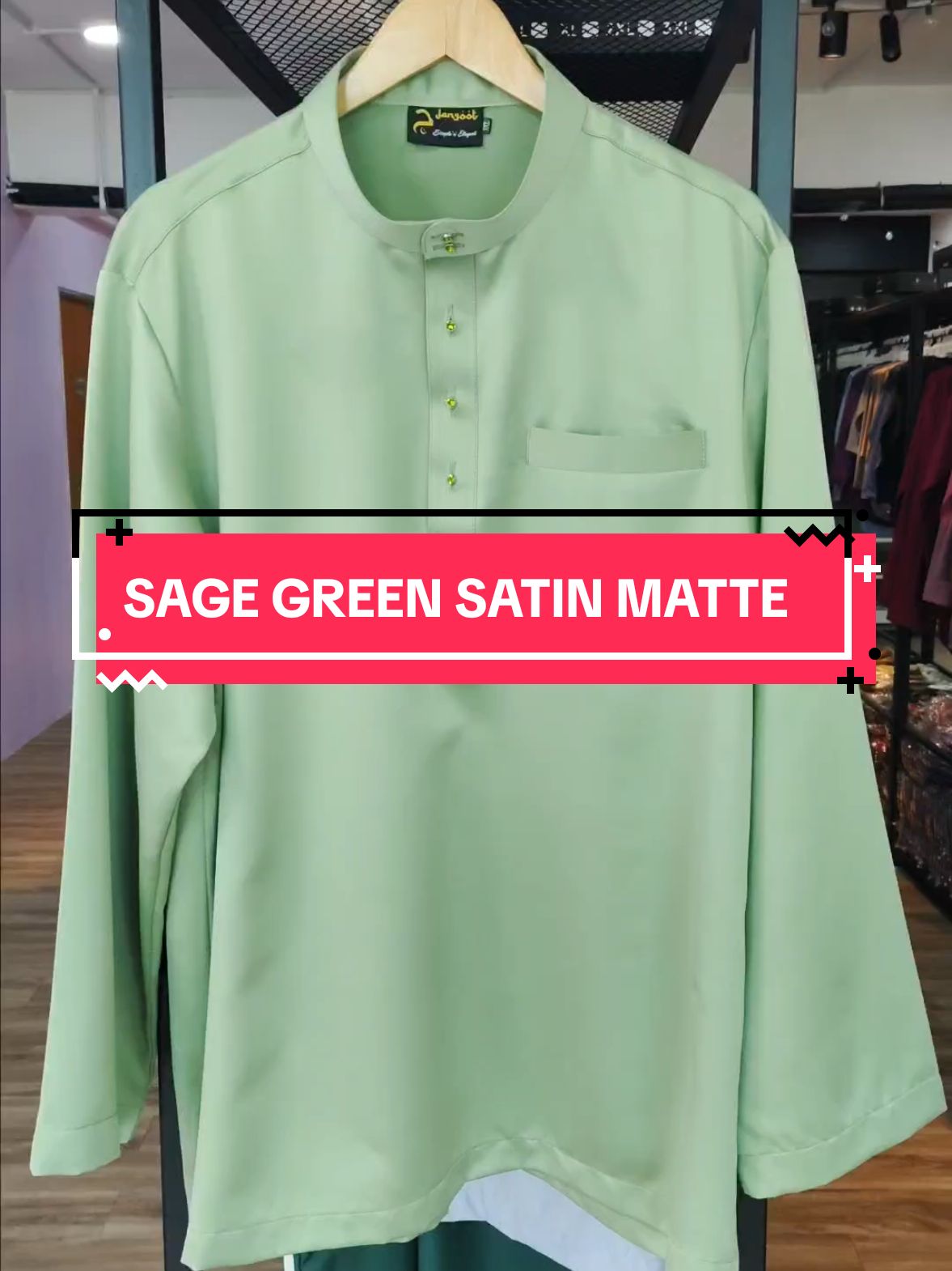 #sedondonanakayah #sagegreen #jangootexclusive #bajumelayu #satin #satinmatte #CapCut 