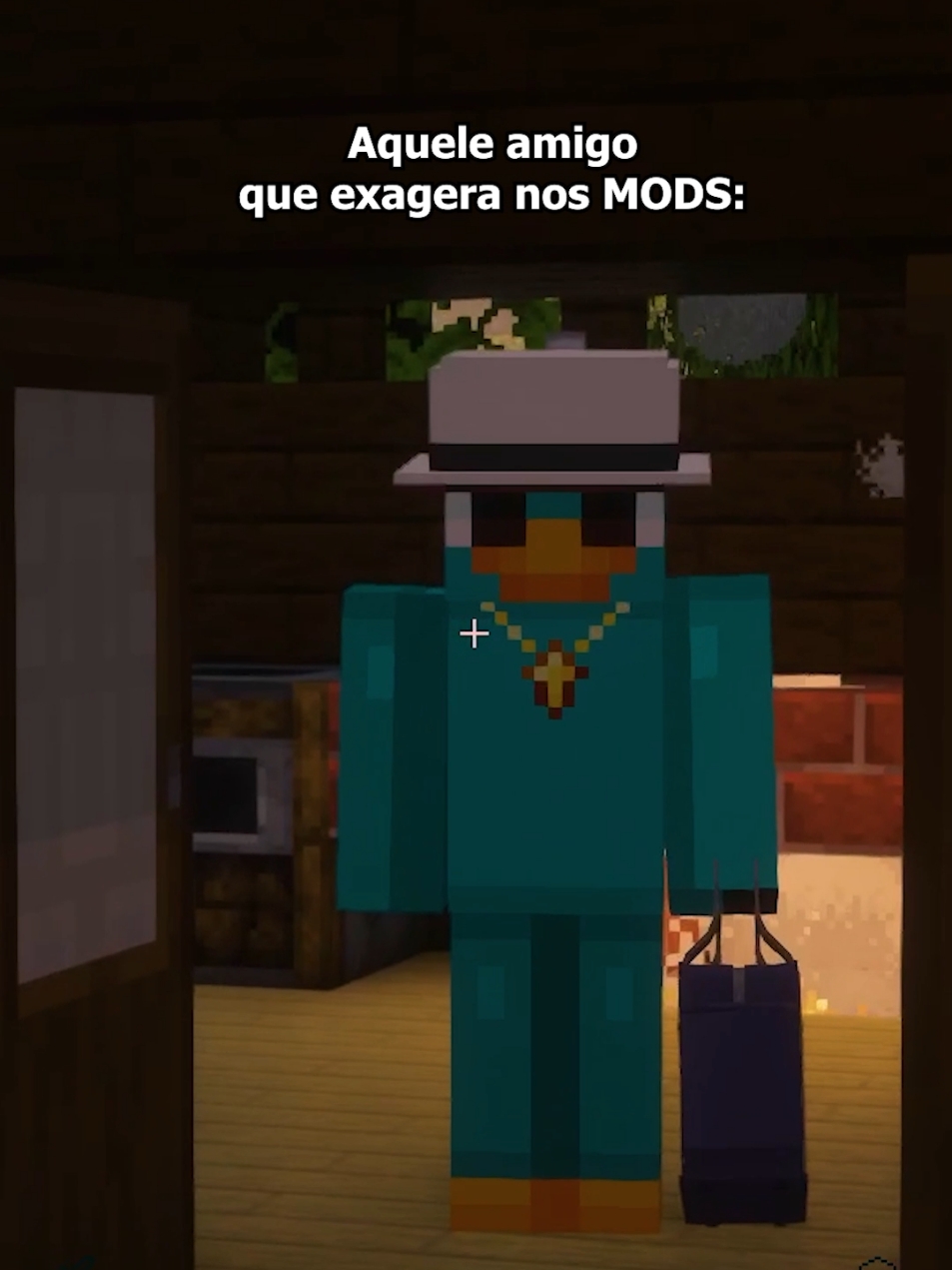 o cara tem DOIS EMPREGOS #fyp #Minecraft #minecraftmemes feat. @jubs 