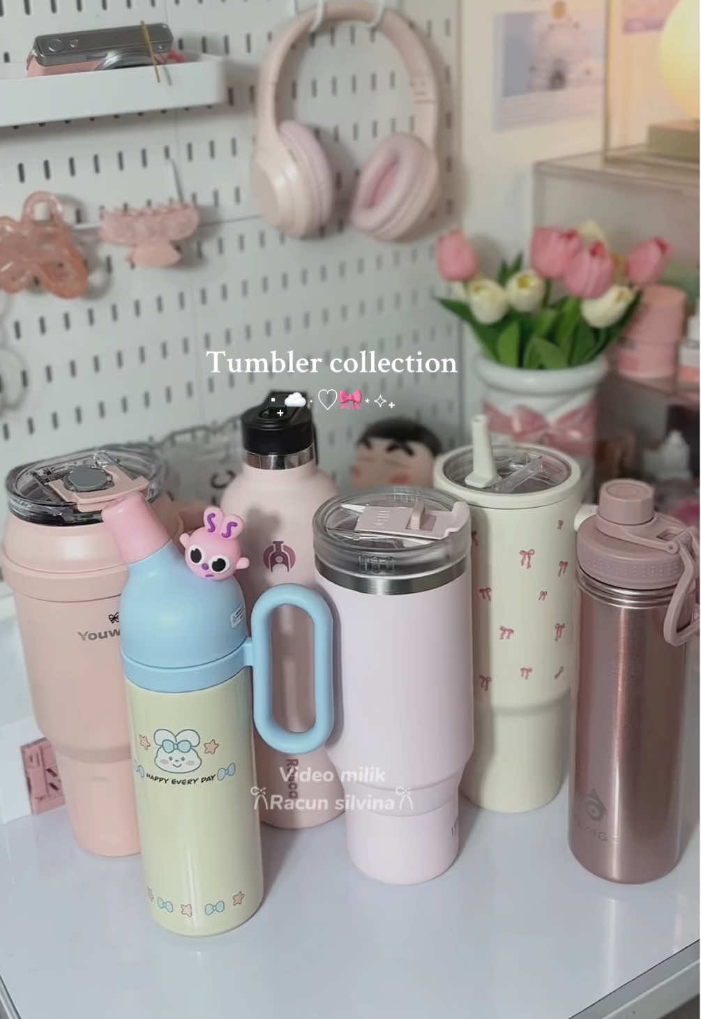 Tumbler collection, gak bisa milih semuanya lucu 👀🤭 #tumblerviral #tumblerstainless #tumbleraesthetic #tumblerlucu #tumblertahandingin #tumblertahansejuk #tumblertahanpanas #tumblerpink #aesthetictumbler 