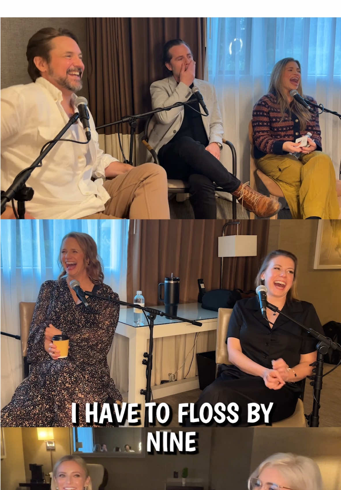 Going to bed at 9pm. Memory loss. Dental floss. THIS is a conversation between ‘90s stars, 30 years later. Listen to all 3 parts of the Boy Meets World x Full House x Step by Step crossover you never saw coming.