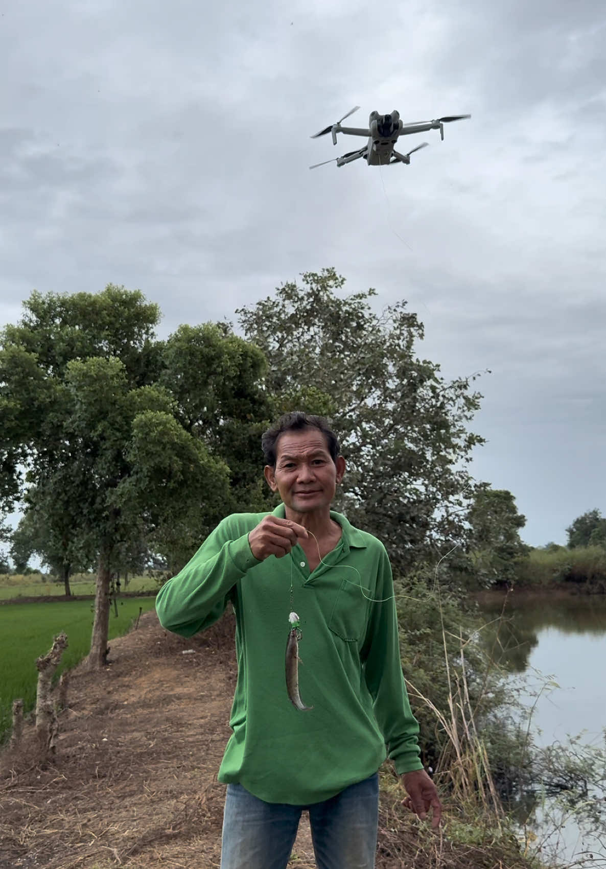 Drone fishing Thailand #ลุงมีของดี 