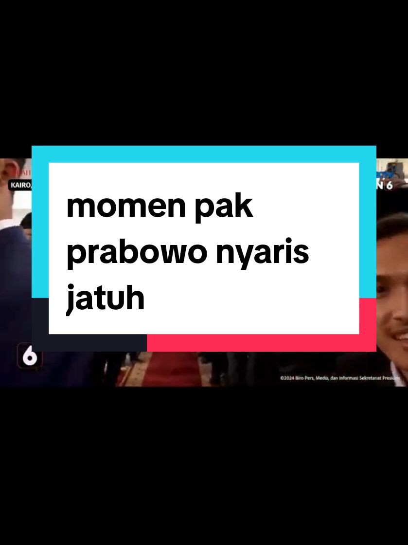 momen pak prabowo nyaris jatuh #prabowosubianto #gibranrakabuming #presidenprabowo #liputan6sctv #sctv #viral #trending 