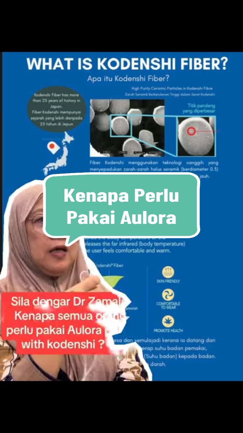 Penjelasan Dr tentang Fungsi Teknologi yang Ada Pada Aulora.. #auloraseries #aulorapantswithkodenshi #beinternational #beinternationalmalaysia #aulorapants #shahalam #klang #kl 