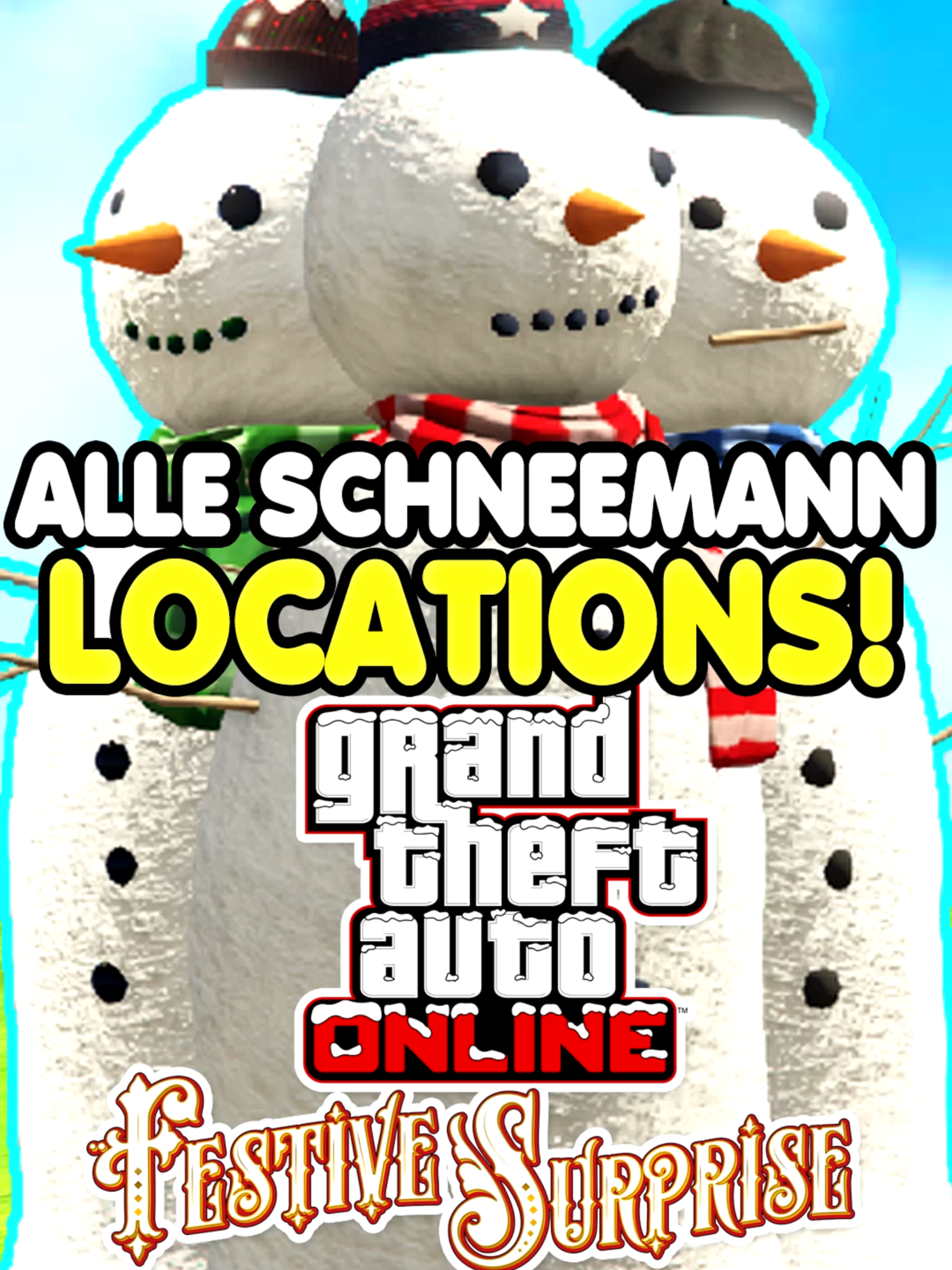 ☃️ Alle 25 SCHNEEMANN LOCATIONS in GTA ONLINE !! ☃️ #gta #gta5 #gtav #gtaonline #gta5online #gtaxmas #gtaweihnachten #gtaxmas2024 #gtaschneemann #gtaschneemänner#wfg#gtaviral#gtaviralvideo