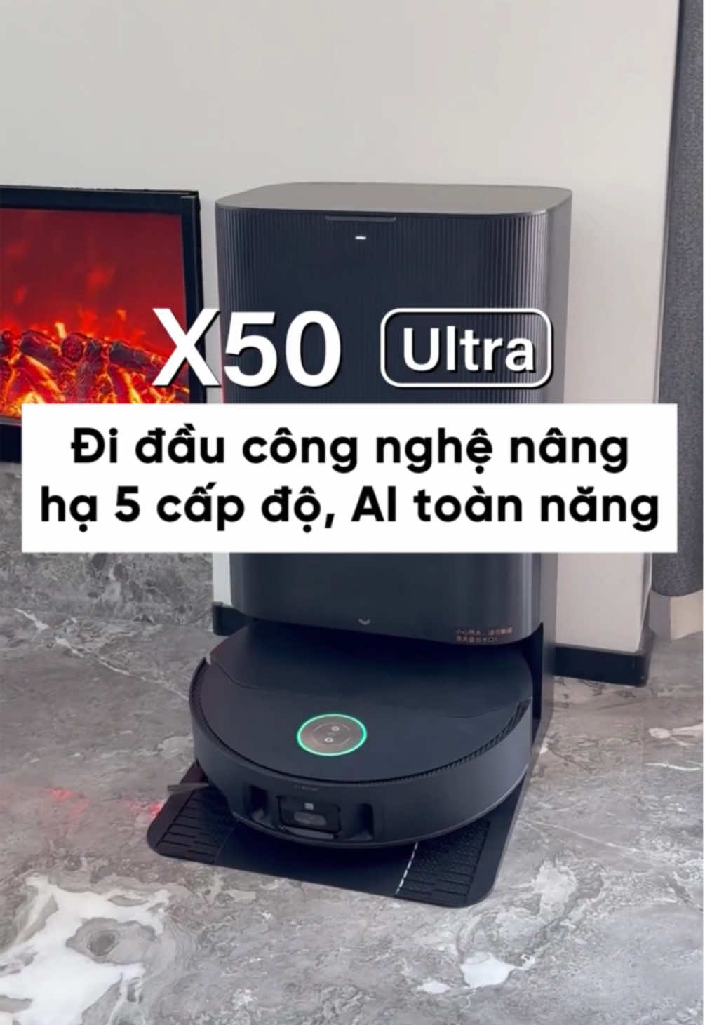 Vươn cao vượt bậc hay là hạ thấp vào gầm, Dreame X50 Ultra cân được hết 💯 #VuonCaoVuotBac #dreamevietnam #dreamex50ultra #robotlaunha #robothutbui #robothutbuilaunha 