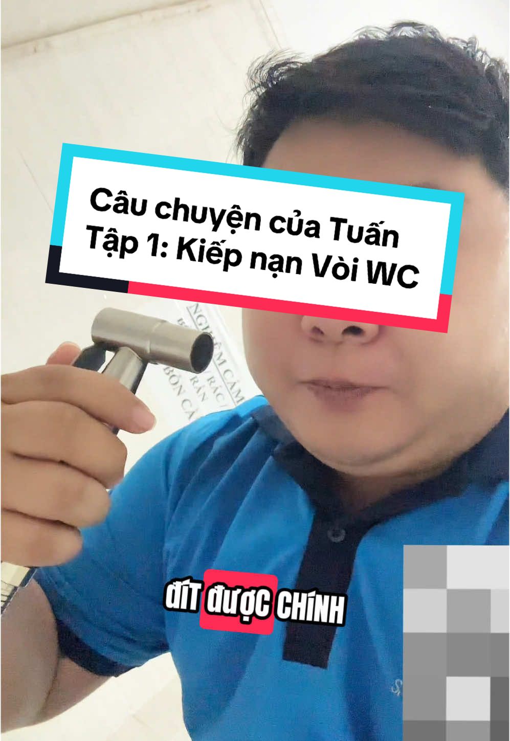 Câu chuyện của Tuấn - Tập 1: Kiếp nạn vòi xịt wc #phanminhtuan.rv #fyp #kechuyen #chuyenhangngay #haihuoc 