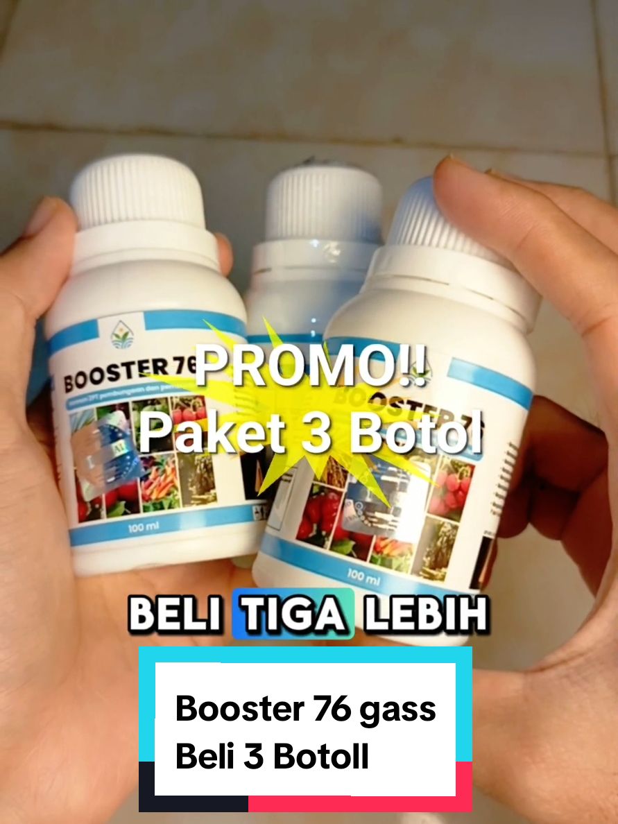 Membalas @imasmasriah735pakai pupuk booster 76 agar tanaman cepat berbuah lebat #pupuk #pupukcair #booster76 #pupukbuah #pupukpelebatbuah 