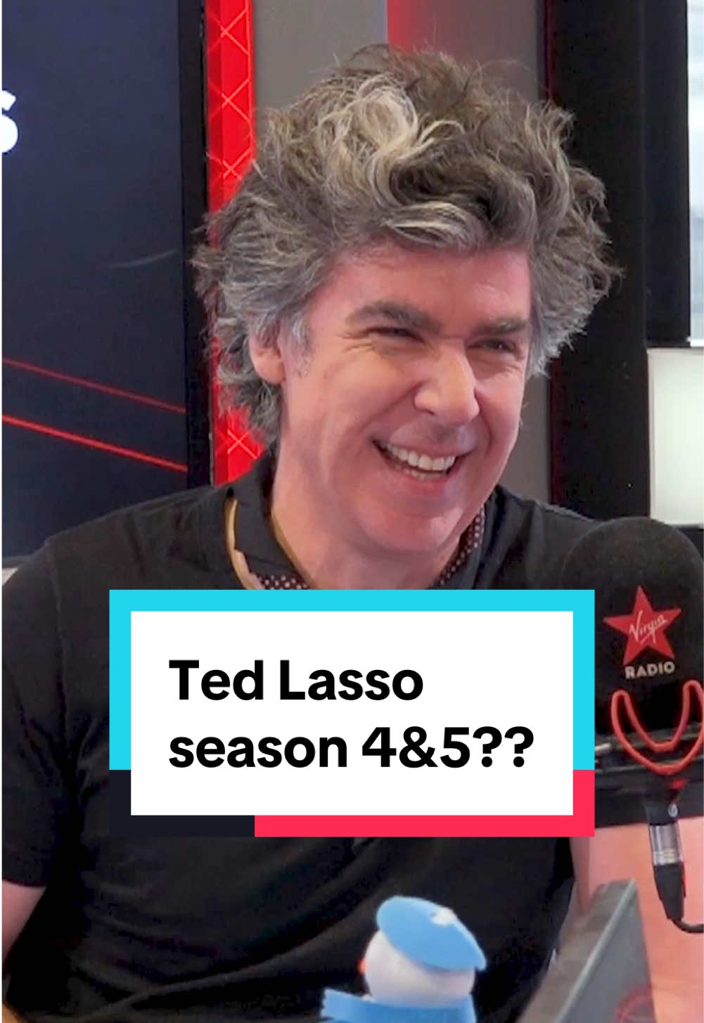 Ted Lasso 4? Five is the magic number! 👀 #virginradiouk #jameslance #tedlasso #season4 