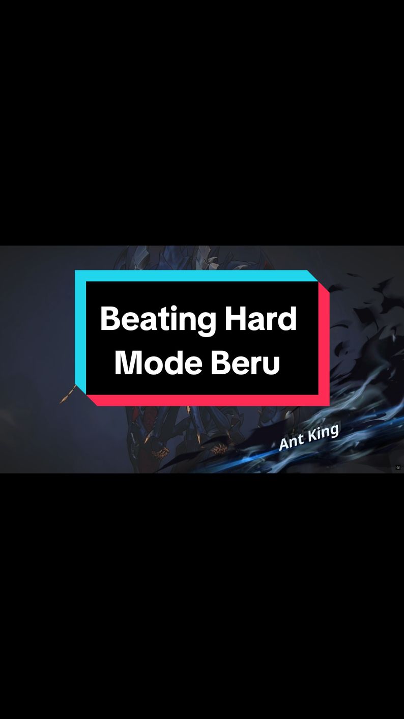 Solo Leveling Arise beatimg Beru the Ant King in Hard mode. wasn't a perfect run but my first clear. #beru #sololevelinggame #sololevelingarise #sololeveling #sungjinwoo #sololevelingarisegame