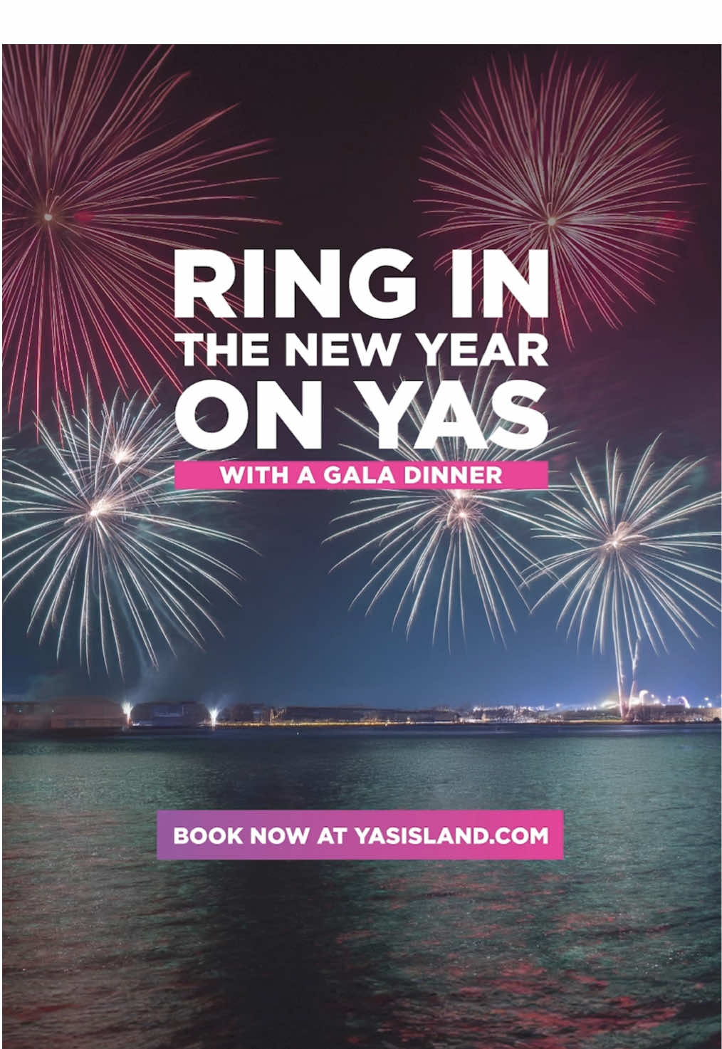 Book your Stay & Play package now and celebrate the new year in style on #YasIsland 🎉 T&Cs apply. #BreakLikeYouMeanIt #InAbuDhabi