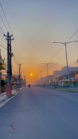 #dubekoghamalaiheri #dhangadhicity #dawn #view #sceneryvideo #hightlight #followers #❤️🖤 