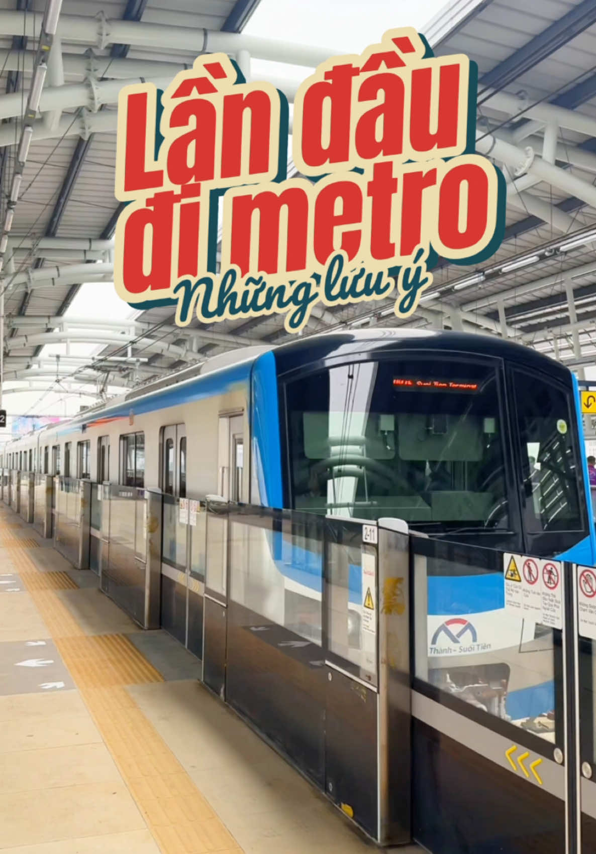 Metro chính thức hoạt động tuyến đầu tiên vào 22/12 và những lưu ý hay kinh nghiệm nhen cả nhà #LearnOnTikTok #tebefood #HappyVietNam #AnCungTikTok #vtmgr 