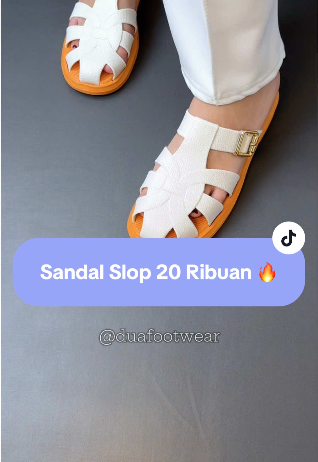 Cusss mumpung 20 Ribuan 🔥😍🫶🏻#sandalwanita #wibgajian #fypシ゚ #sandalslopmurah #sandalslopwanita #sandalsepatuwanita #sandalkoreanstyle 