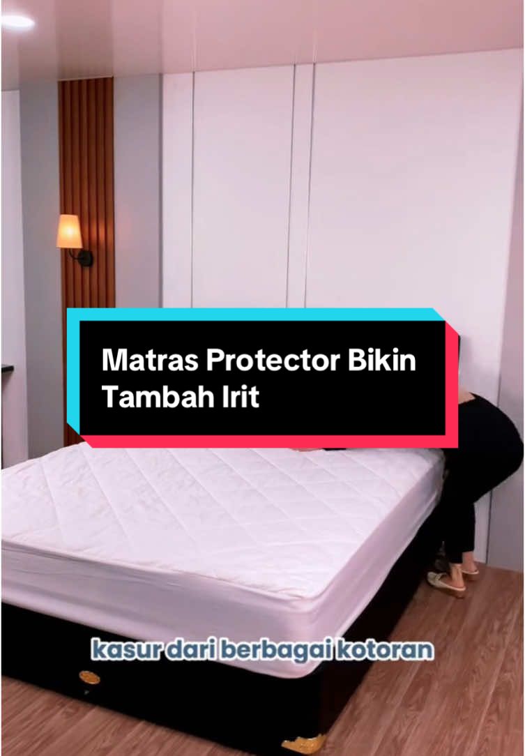 Gara gara matras protector ini, jadi lebih irit. Ga perlu beli kasur cuma gara2 noda2 yang ada di kasur. 