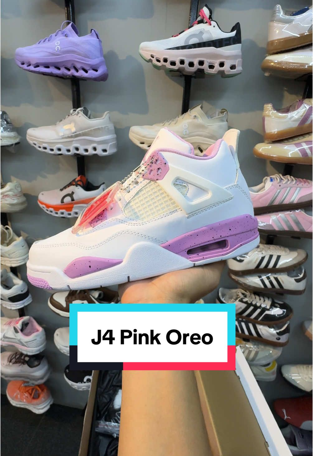 J4 Pink Oreo  FB PAGE: XIAN KICKS