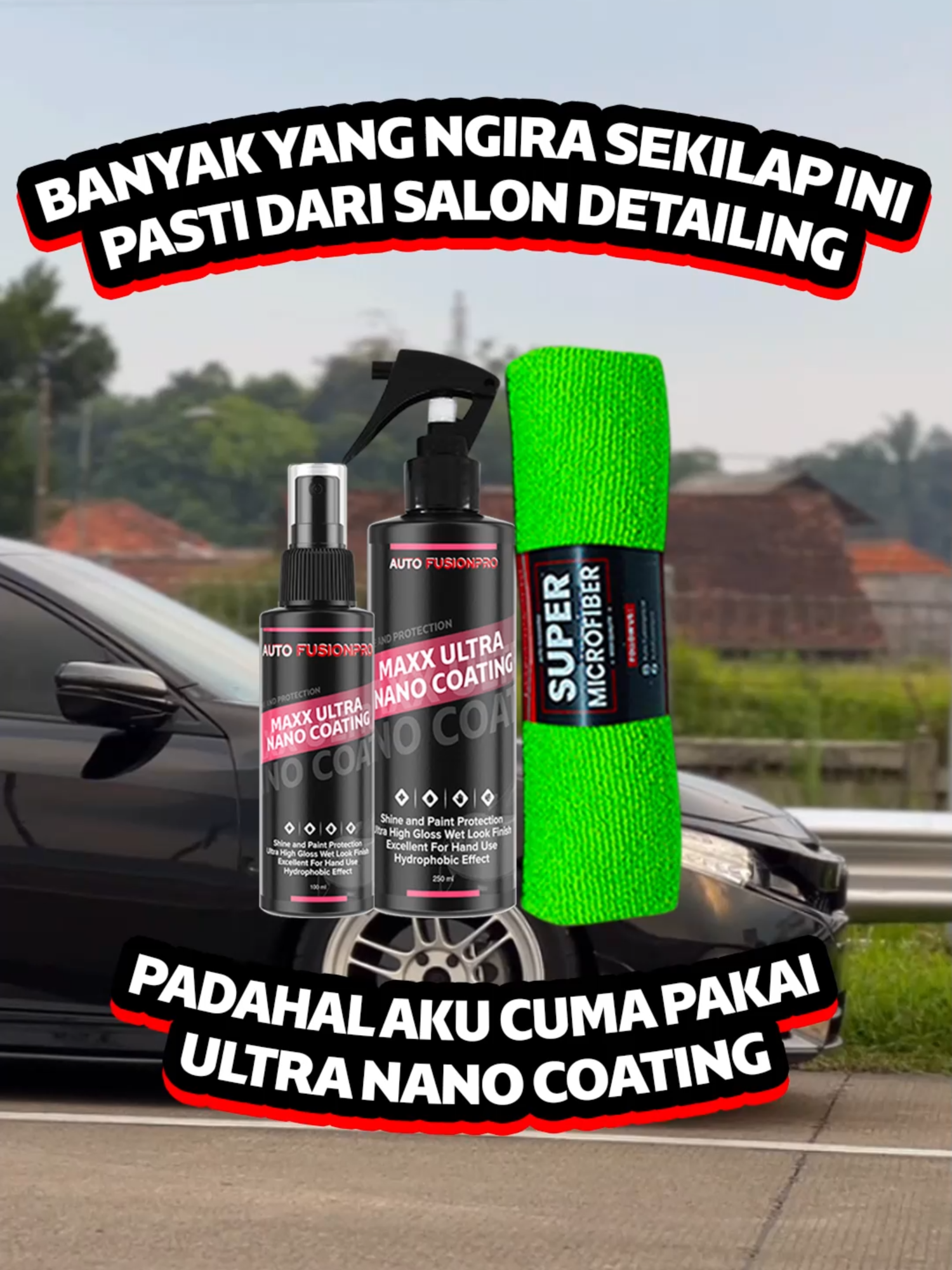 semengkilap ini banyak ngira pasti dari salon detailing, padahal cuma pakai Ultra Nano Coating. ga percaya ? buktiin sendiri hasilnya di keranjang kuningnya#pengkilapbodymobil #ultrananocoating #civicturbo #hondacivic #innovareborn