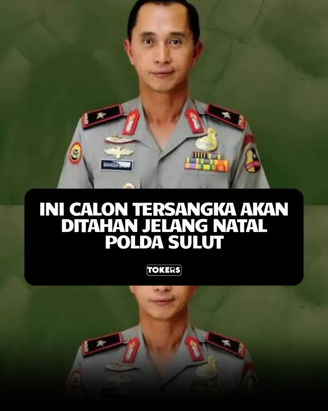 Pernyataan Polda Sulut adanya tersangka jelang Natal dan Tahun Baru membuat banyak pihak penasaran.  Bocoran diperoleh, nama calon tersangka itu sudah ada di kantong penyidik Polda Sulut dan tidak lari dari nama-nama yang sudah dimintai keterangan. “Tidak lari dari mereka yang sudah diperiksa S,” kata sumber.  Berikut nama-nama yang telah menjalani pemeriksaan di Polda Sulut: SK, ES, HA, ET, VS, AM, DM, FM, SL, MO, FK, OA, RP, JK, PH. Sebelumnya, Wakapolda Sulut Brigjen Pol Bahagia Dachi mengatakan, kemungkinan sebelum Natal akan menahan tersangka baru. Polda Sulut sendiri sudah menahan dua tersangka, SWR dan BP. Sumber : https://manadopost.jawapos.com/berita-utama/285434959/ini-calon-tersangka-akan-ditahan-jelang-natal-polda-sulut