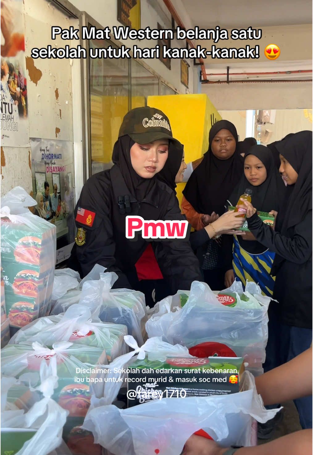 Replying to @aunikhrh alhamdulillah semua happy 😍 Ada yang makan on the spot, ada yang simpan nak share dengan family 🥰 Semoga @pakmatwesternhq @matchickenandburger terus maju, dikurniakan rezeki yang tiada hentinya & dipermudahkan segala urusan. Ameennn 🤲🏻 #cikgufarey 