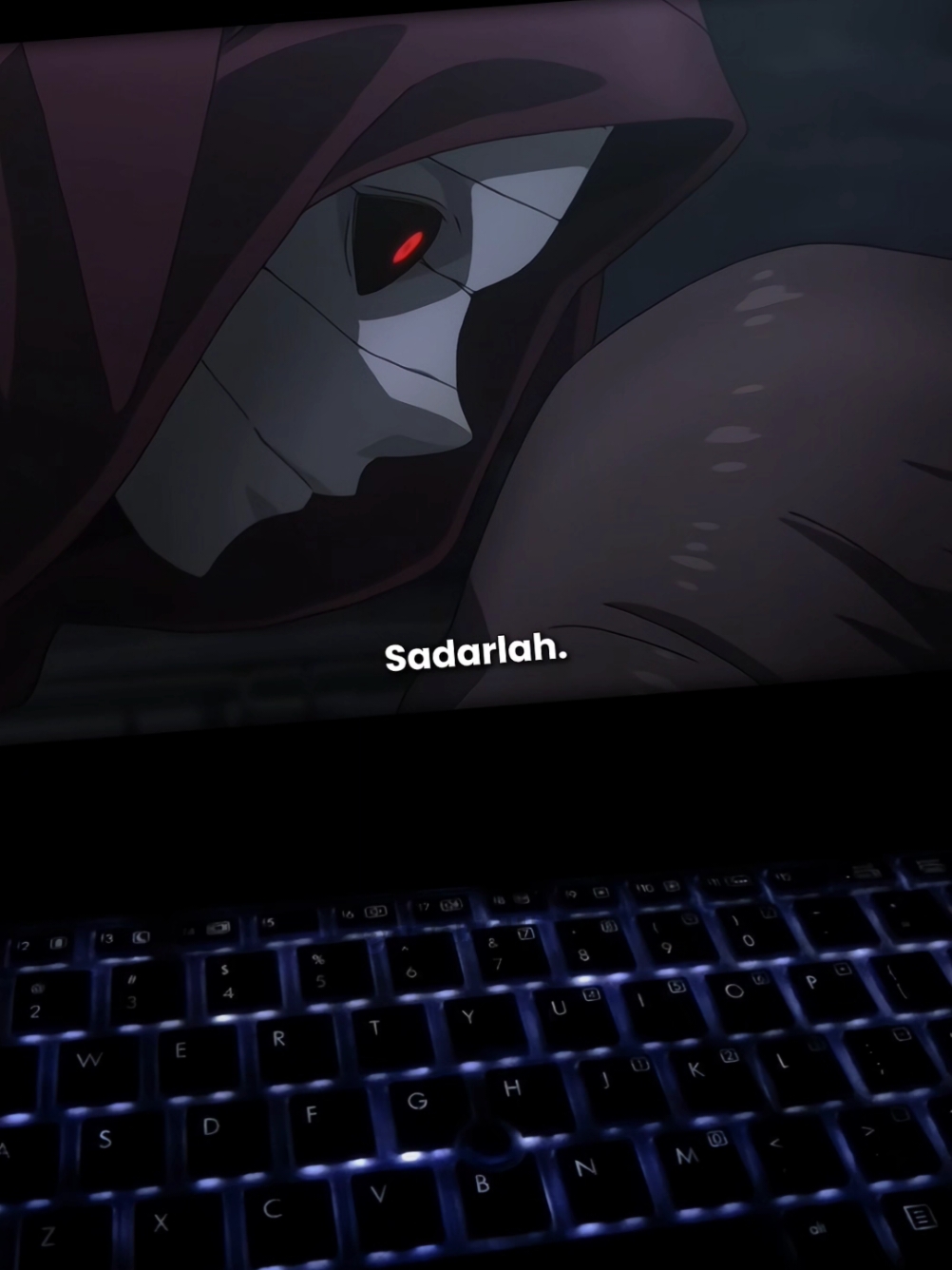 sadarlah.. #tokyoghoul #quotesanime #fyp #animeedit #sadstory #galaubrutal 