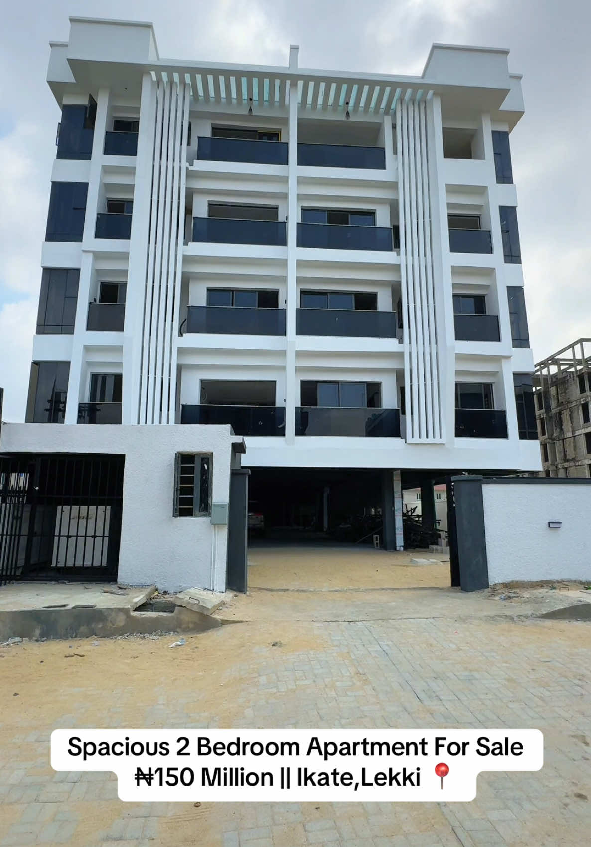 SPACIOUS 2 BEDROOM APARTMENT FOR SALE Location: Ikate, Lekki, Lagos📍🇳🇬 Price : ₦150 Million 📌 Title: Governor’s Consent✅ Features: - [ ]2 Bedroom  - [ ] Fitted Kitchen  - [ ] Massive Living Room - [ ] Aesthetic POP Ceiling - [ ] Top Quality Tiles - [ ] Controllable Light Switches - [ ] Spacious Kitchen with Polished Cupboards - [ ] Spotlight - [ ] Family Lounge - [ ] Ample Parking Space  - [ ]Good Access Road in a well Secured Estate . ......................................…………………………… 📞 +234 9065277779 +234 8109197893  📩 arealhomesng247@gmail.com 🪩 www.arealhomesng.com #arealhomesng #arealhomesngrealestate #luxuryhomes  #reels #trendingreels #viralpost #apartment #realestateinnigeria  #newlisting #lekkihouseforsale #nigerianindubai #mordendesign #ikoyi  #forsale #realtorsinlagos #realestatelife #investment #lekkirealtor #lagos #ajah #newlisting #lekkirealtors #forsale #available #lekkihouseforsale#investment #Home #chivido2024#fup #fyp #reels #christmas #blackfriday #jesus 