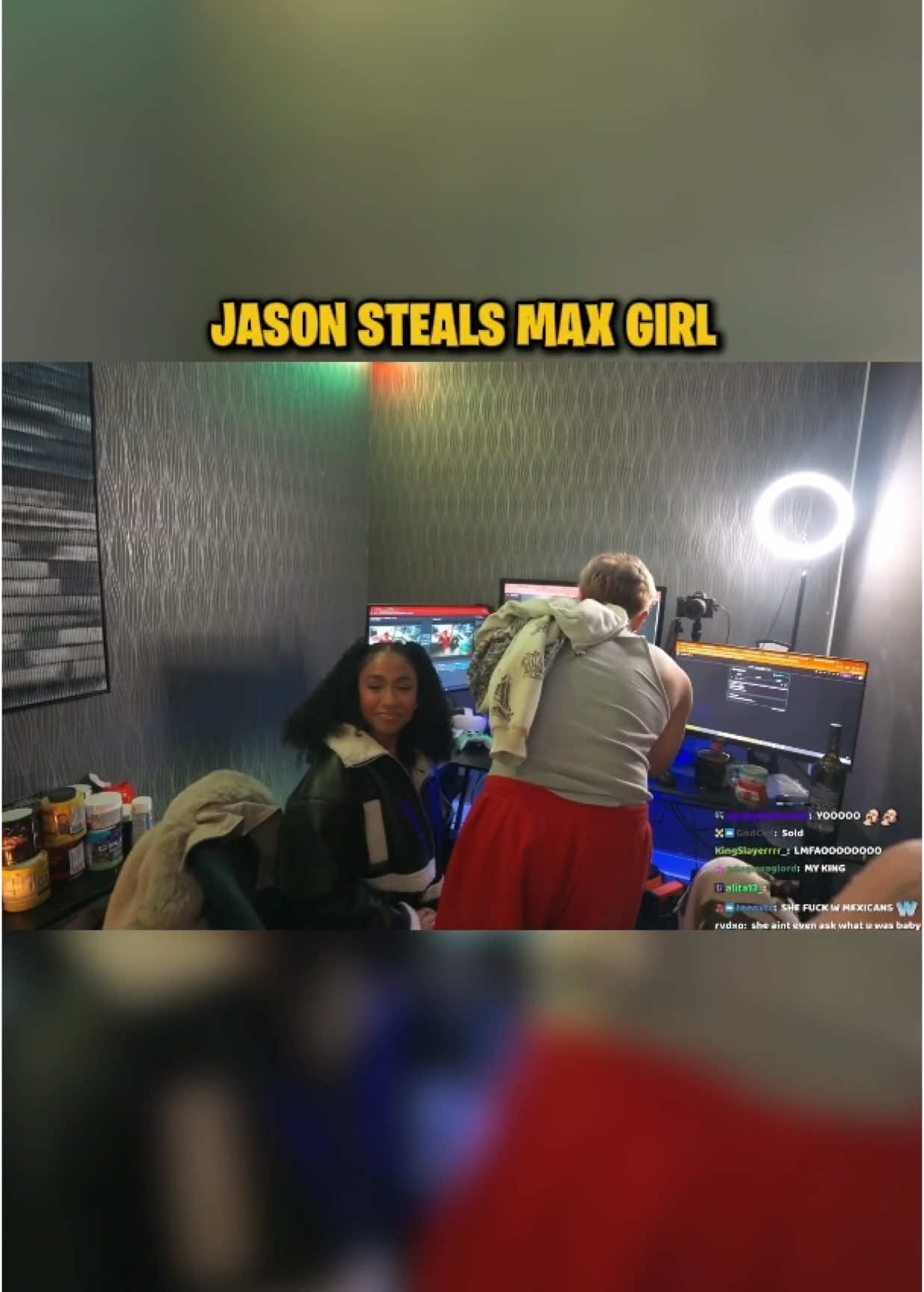 Jason STEAL Max Girl #jasontheween #twitch #clips #foryou #faze #plaqueboymax #silky