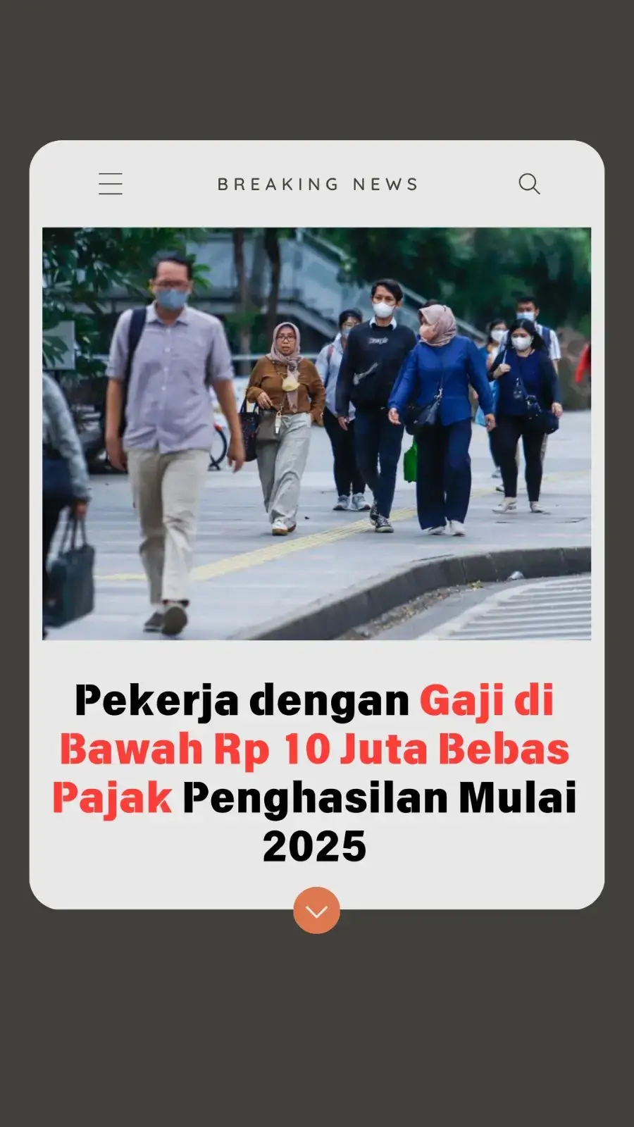 TRIBUNJAKARTA.COM - Berikut daftar pekerja dengan gaji di bawah Rp 10 juta dan bebas pajak penghasilan mulai 2025. Pemerintah akan membebaskan pajak penghasilan (PPh) untuk para pekerja di sektor padat karya yang memiliki gaji di bawah Rp 10 juta, mulai 1 Januari 2025. Menteri Koordinator Bidang Perekonomian Indonesia Airlangga Hartarto mengatakan, kebijakan tersebut merupakan imbas kenaikan pajak pertambahan nilai (PPN) 12 persen. #beritatiktok #breakingnews #berandatiktok 