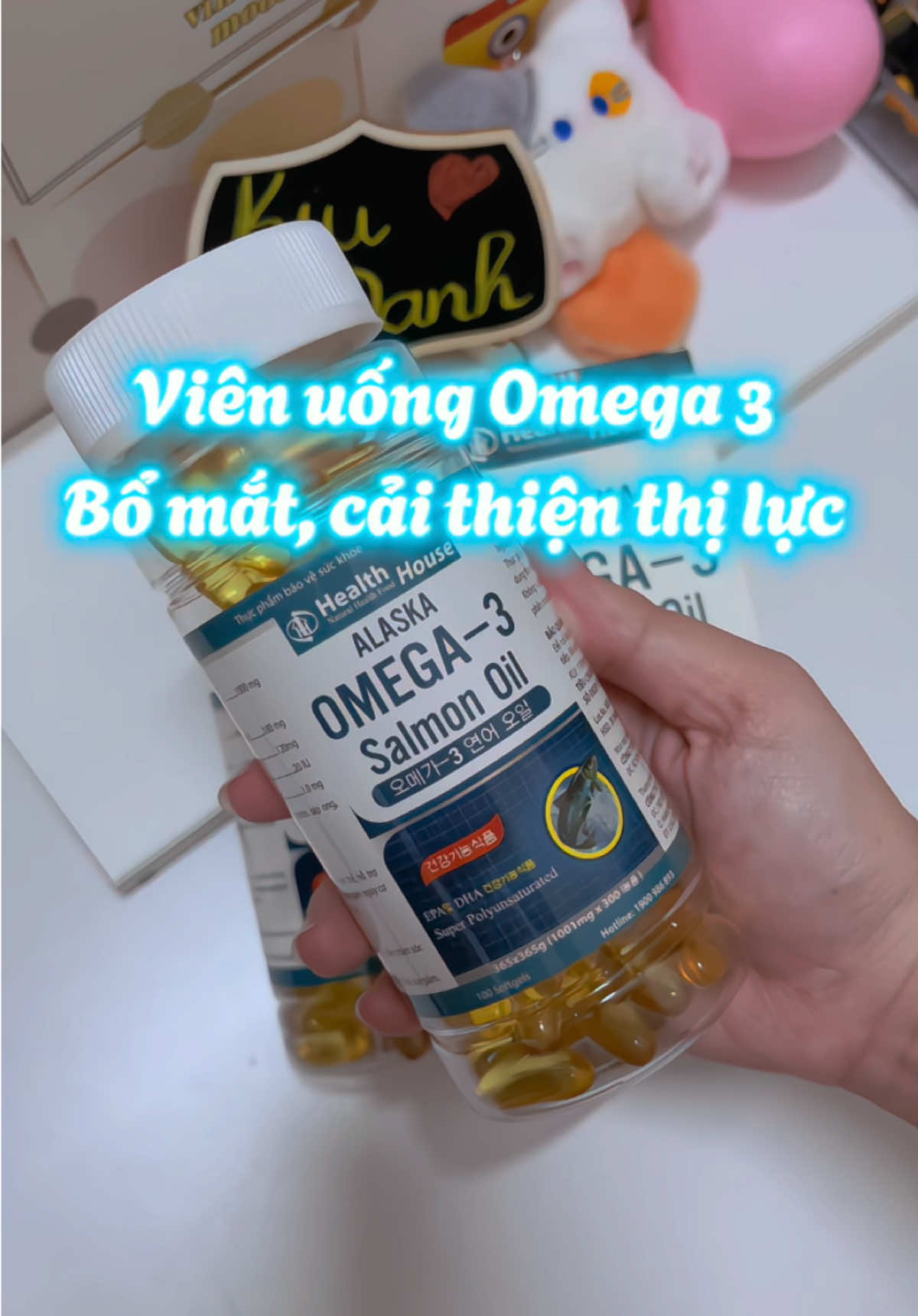 Bị cận thì không nên bỏ qua video này nhoo #KiuOanhunbox #review #daucabomat #omega #omega3 #healthycare #fyp #xuhuong 