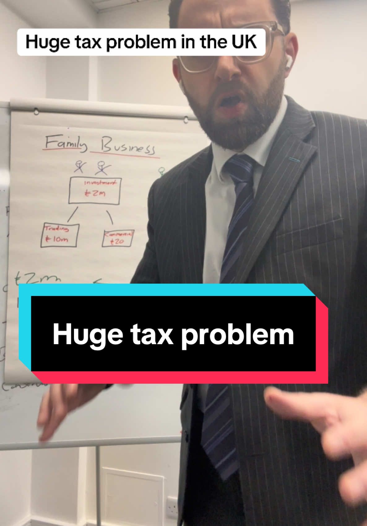 Huge tax problem in the UK #tax #inheritancetax #businessowners  #uk #taxnews #taxproblem #businesspropertyrelief #family #estate #mitchthetaxman #fyp