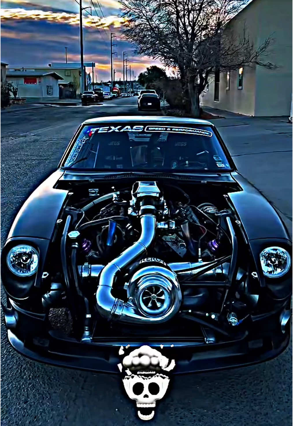 Your engine has a nice car🥶 #carsoftiktok #cartiktok #cars #turbocharged #datsun #engine #fyp #caredit #foryou 