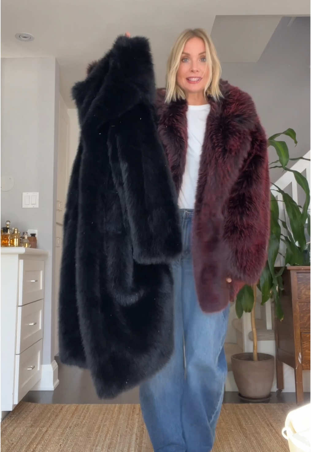 its the coats for me @Michael Kors #unboxing #fauxfur #unboxingtryon #coats #winterfashion #holidayoutfit