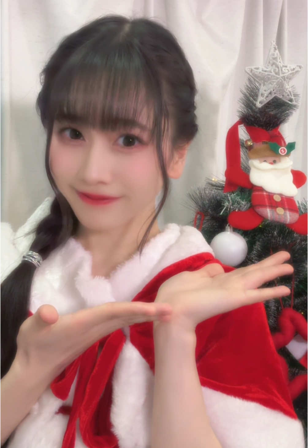 可愛いツリーと可愛いクリスマスソング🎄🥰 #野中ここな #なす録 #The5th 