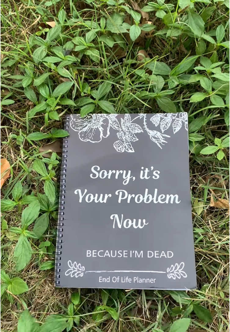 I just think this a good idea 🤷‍♀️ #afterdeath #afterdeathplanner #TikTokShop #tiktokshopblackfriday #tiktokmademebuyit #TikTokShopBackToSchool #dealsforyoudays #tiktokshopblackfriday #spotlightfinds #TikTokShopHolidayHaul