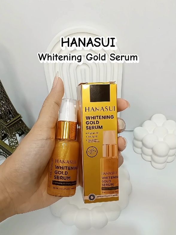 siapa sih yang ga tau hanasui? kualitas oke & harganya juga oke😉🫶🏻 #hanasui #whiteninggoldserum #antiagingserum #glowingserum #rekomendasiskincare 