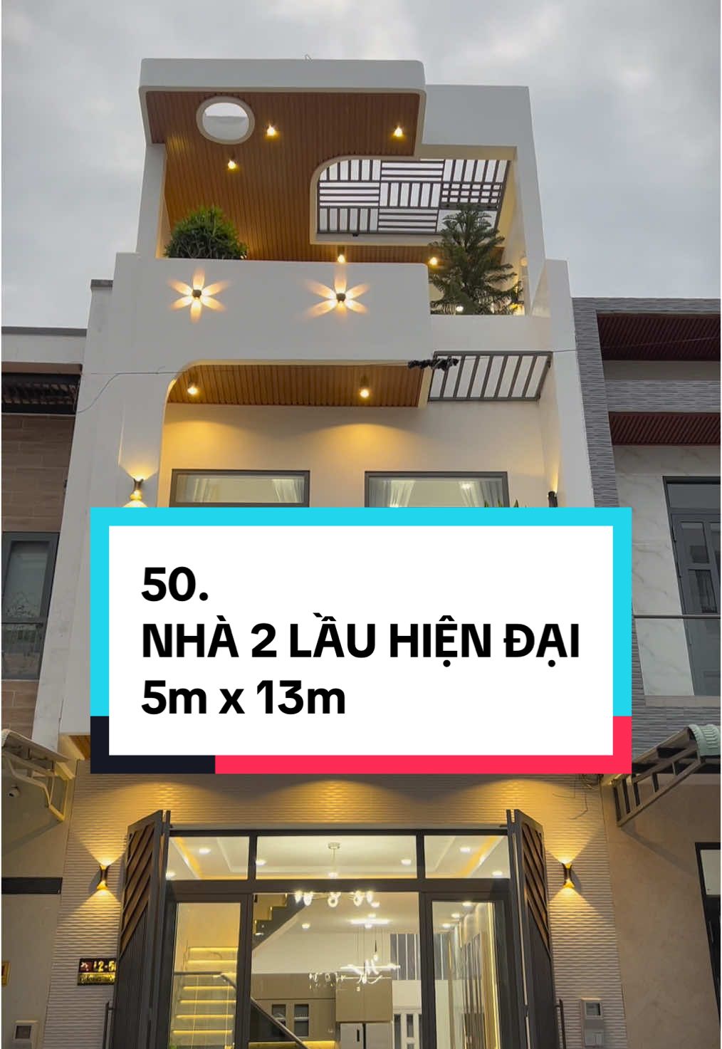 Hết nước chấm với căn nhà hiện đại 65m2 #truongtien #LearnOnTikTok #edutok #interiordesign #nhadepcantho #thietkenhadep 