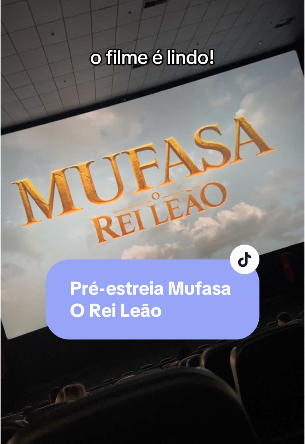 quem vai assistir esse? 🦁🍿 Pré-estreia Mufasa O Rei Leão Cinemark #cinema #reileao #cinemark #mufasa 