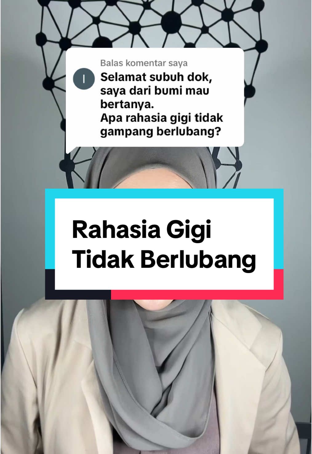 Membalas @saya di Merkurius udah malem 🙏. 3 Tips mencegah gigi berlubang: 1. Sikat gigi 2 x sehari (pagi dan malam) selama 2 menit.  2. Flossing sebelum tidur  3. Scalling 6 bulan sekali ke dokter gigi. #fypシ゚viral #fypage #fyppppppppppppppppppppppp #fypシ゚ #fypシ゚viral🖤tiktok #foryourpage #edukasi #doktergigi #foryoupageofficiall #foryoupage❤️❤️ #gigi #fypp #fypgakni 