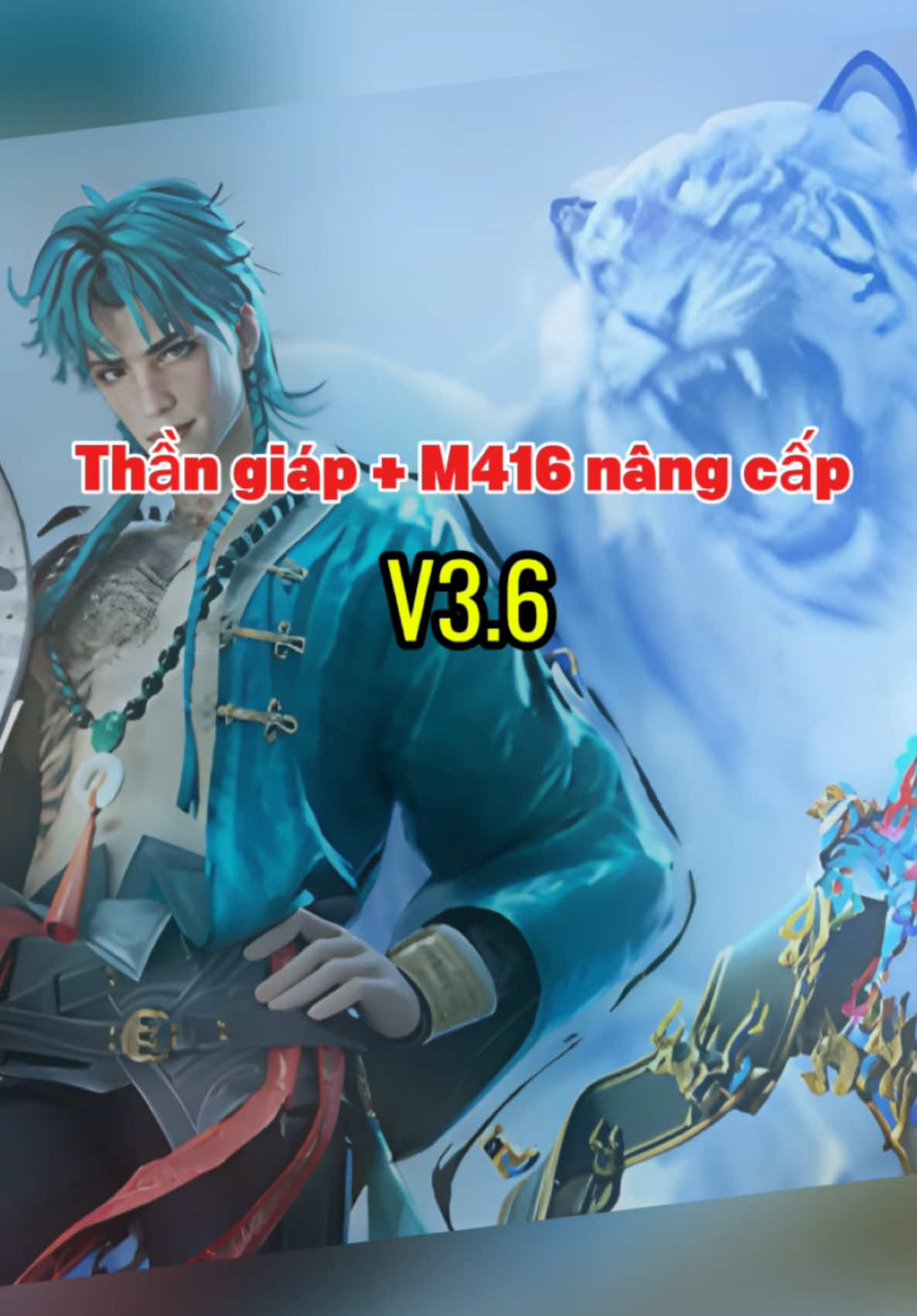 Thần giáp tiếp theo trong mùa mới v3.6 cùng m416 8 level tại PUBG #pubgmobile #pubg #m416 #xuhuong 