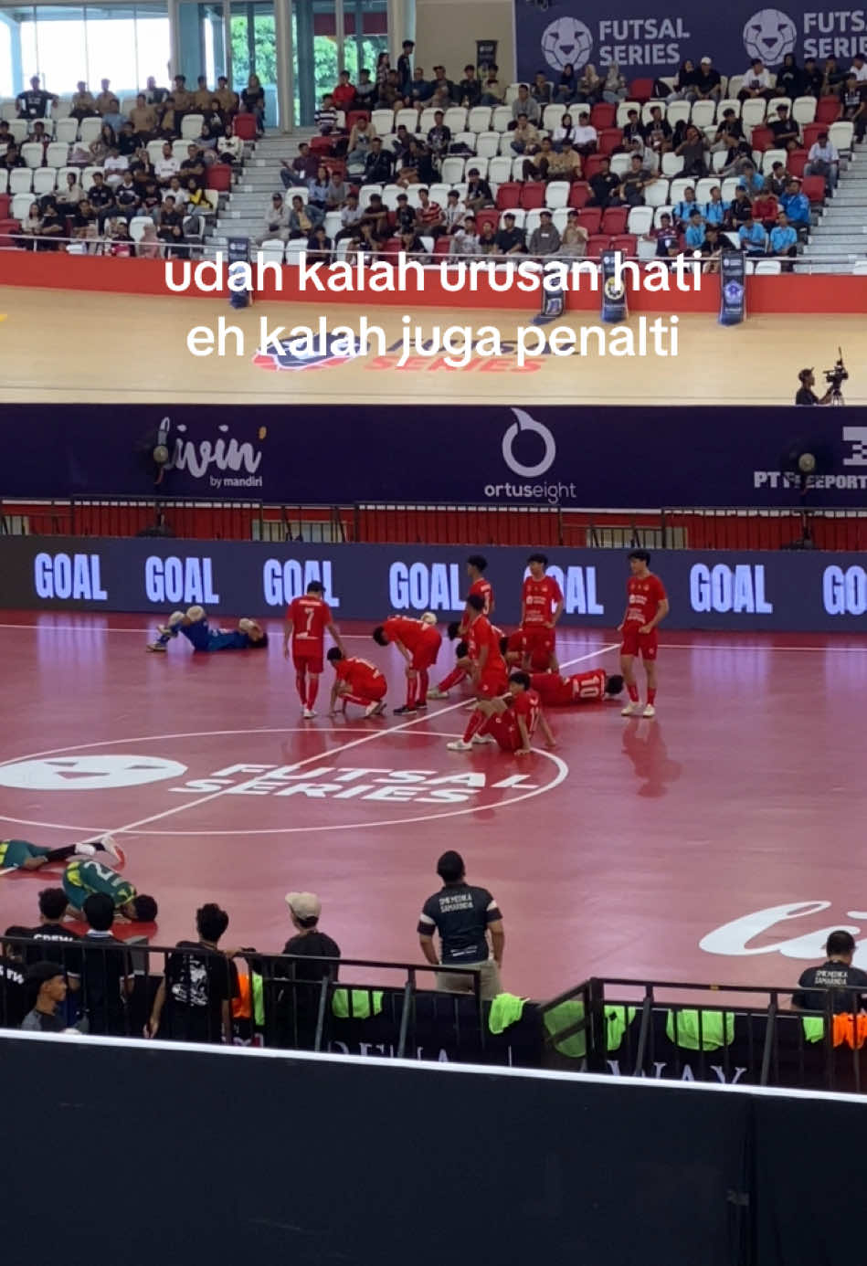 kacau boi, tetap semangat korban kalah penalti👊 #fyp #fy #futsalindonesia #futsalindo 