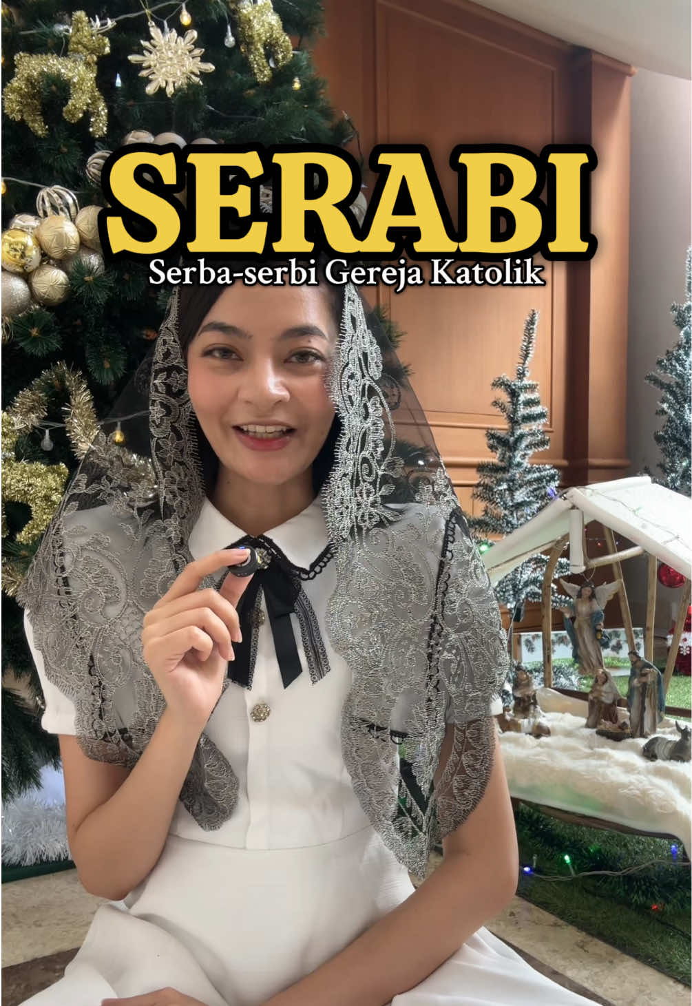 Syahadat kami gak bikin kamu auto log in. Yuk, disimak selengkapnya di Serabi 🫶🏻 #katolik #gerejakatolik #katolikindonesia #katolikroma #mantilla #veil #credo 