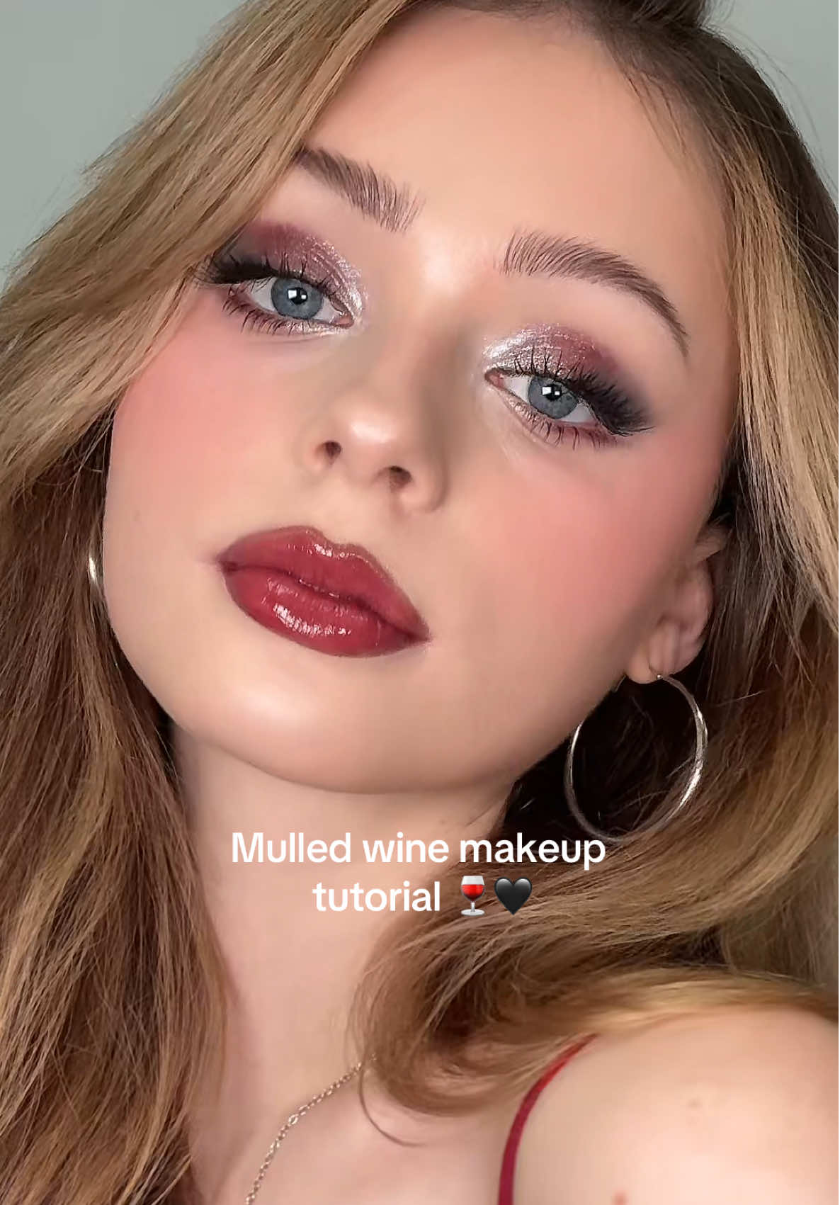 the perfect christmas makeup 🍷 #christmas #makeup #mulledwinemakeup #makeuptutorial #trending #fypシ  products: @SHEGLAM crimson butterfly collection 🖤  #sheglam #sheglamcollection #sheglamcrimsonbutterfly #sheglamhallowen #sheglammakeup #sheglamcrueltyfree #sheglampartner 